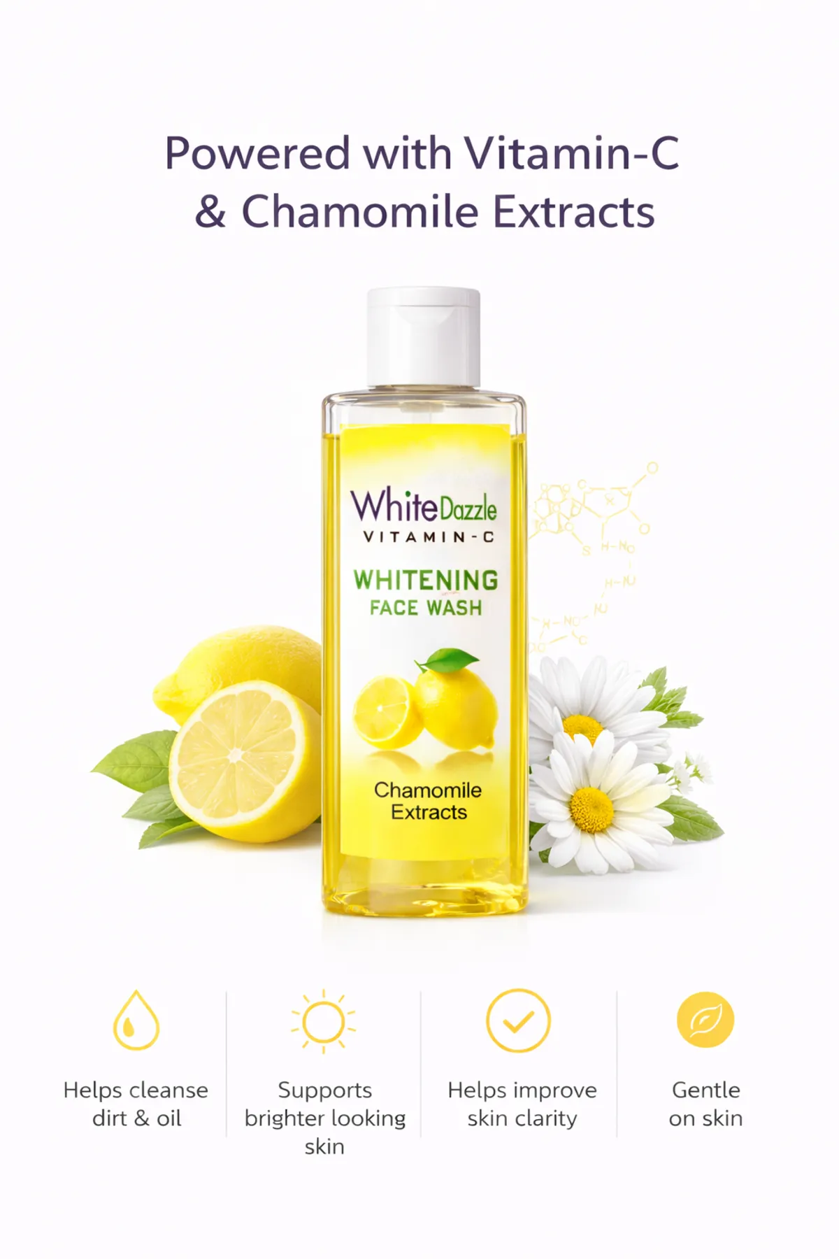 White Dazzle Face Wash - Image 3