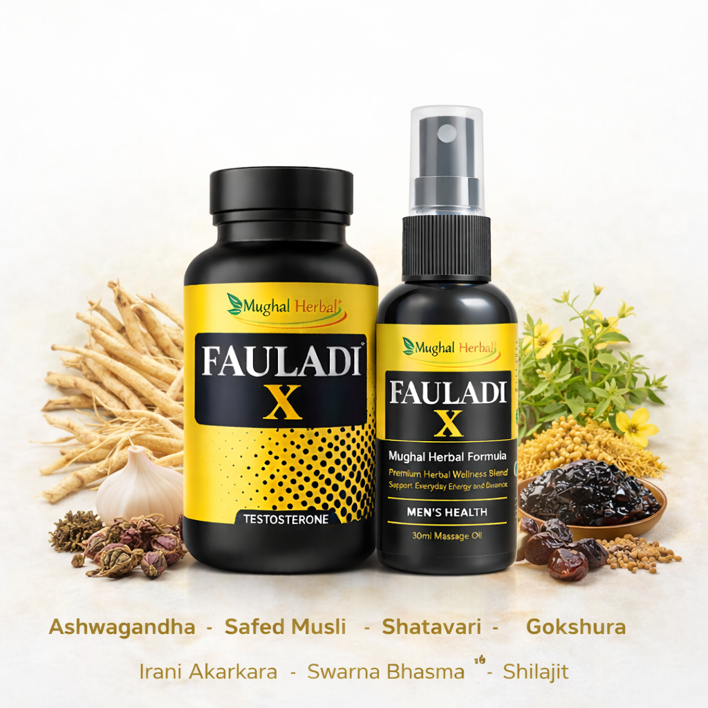 Fauladi X Capsule & Ayurvedic Massage Oil for Men - Image 2
